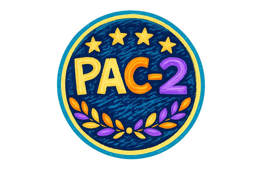 Pac-2 conference logo