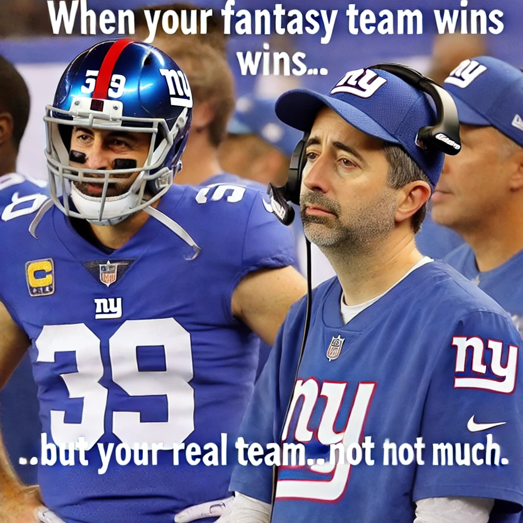New York Giants joke graphic