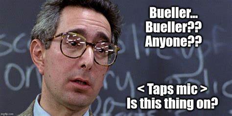 Ferris Bueller classroom reaction